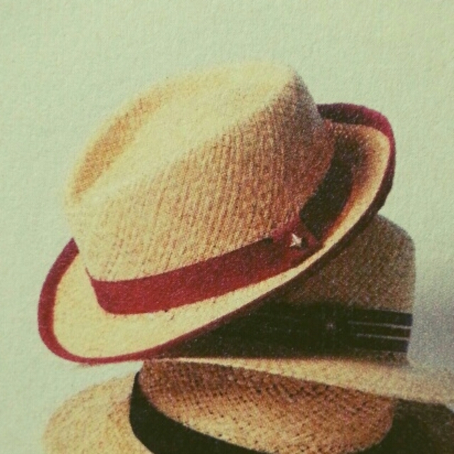 Ungrid(アングリッド)のungrid パイピングストローhat レディースの帽子(ハット)の商品写真