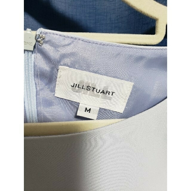 JILLSTUART(ジルスチュアート)のJILLSTUART ジルスチュアート ワンピース レース ブルー パーティー レディースのワンピース(ひざ丈ワンピース)の商品写真