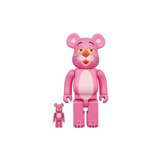 メディコムトイ(MEDICOM TOY)のBearbrick PINK PANTHER 100％ & 400％(フィギュア)