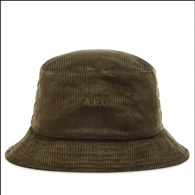 A.P.C(アーペーセー)の新品未使用アーペーセーA.P.C. ALEXコーディロイバケットハット　帽子 レディースの帽子(ハット)の商品写真