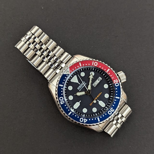 最終値下げSEIKO ネイビーボーイ SKX009 7S26-0020 ペプシ時計