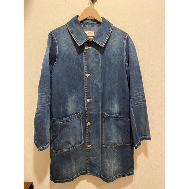 VISVIM - visvim GREASE MONKEY COAT DRY DENIM デニムの通販 by