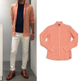 ジュンハシモト(junhashimoto)の数回着2.5万 ジュンハシモト　ホリゾンタル シャツ(シャツ)