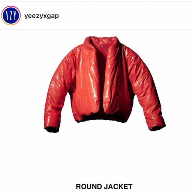 即発送可能Yeezy x Gap Round Jacket イージーBLACK