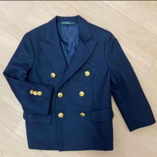 ポロラルフローレン(POLO RALPH LAUREN)のラルフローレン　110 ジャケット　金ボタン　ダブル　紺ブレ　(ジャケット/上着)