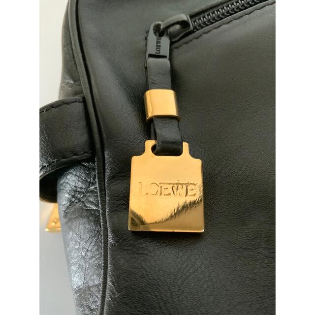 LOEWE ロエベ セカンドバッグ　ポーチ　レザーバッグ　ブラック