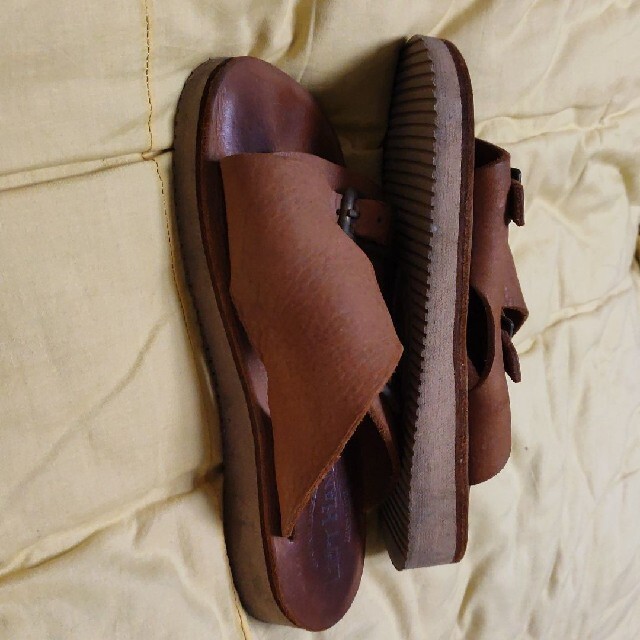 lefthand レフトハンド　サンダル　ブラウン メンズの靴/シューズ(サンダル)の商品写真