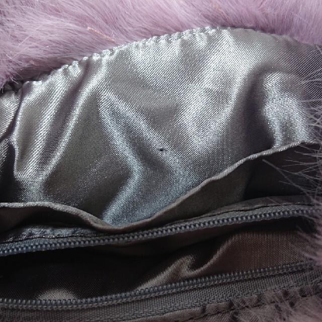 ❣️新品未使用❣️Crystal Faux Fur Mini Bag