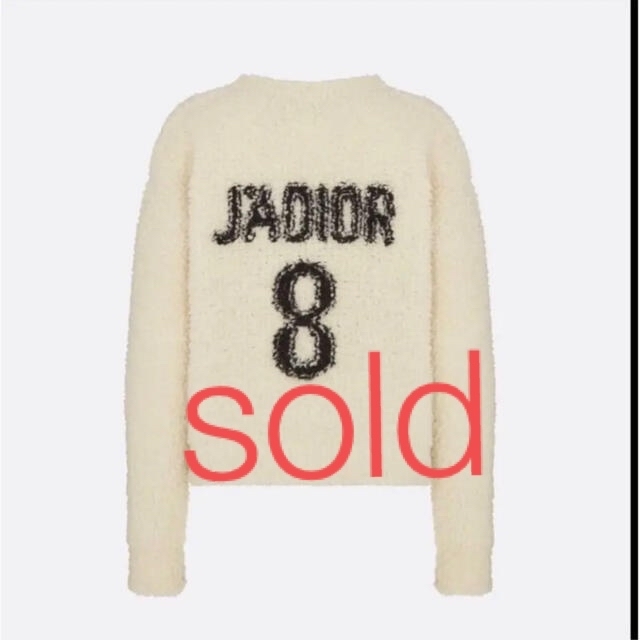 ❤️美品 DIOR ディオールJA’DIOR 8 バックロゴ ニット | フリマアプリ ラクマ