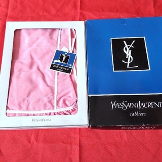 イヴサンローランボーテ(Yves Saint Laurent Beaute)の未使用　ヴィンテージ　サンローラン　日本製エプロン(その他)