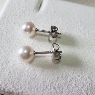 ミキモト(MIKIMOTO)のご専用です。ミキモト　6ミリピアス(ピアス)