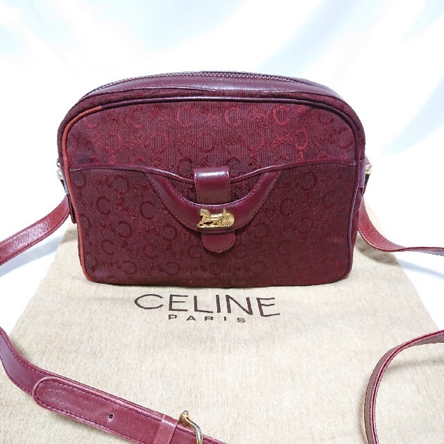 CELINE 馬車金具 Ｃロゴ ショルダーバッグ