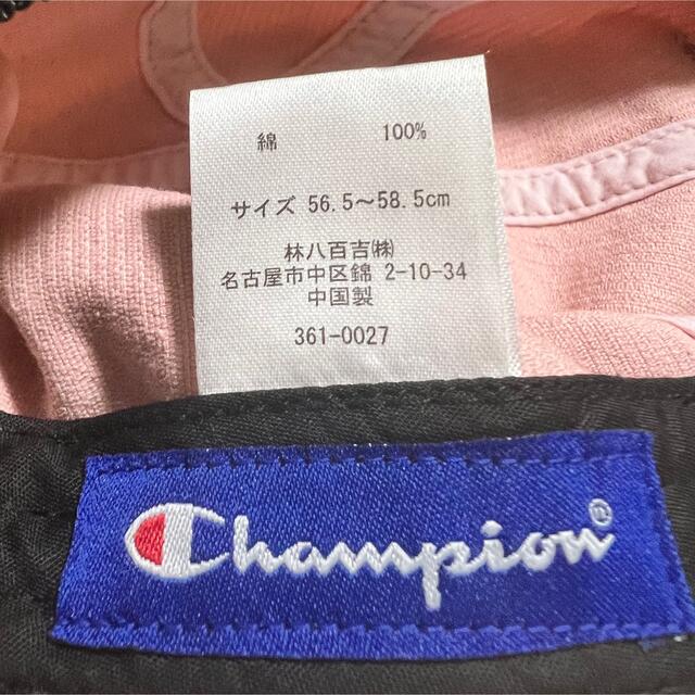 Champion(チャンピオン)のチャンピオン キャップ コーデュロイ ピンク レディースの帽子(キャップ)の商品写真