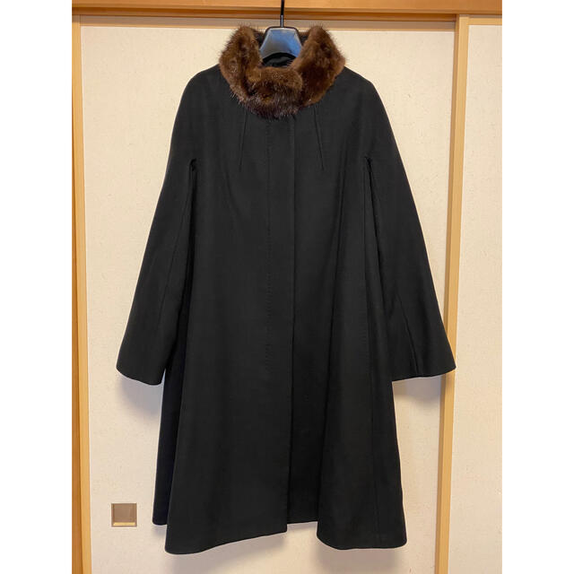 新品 定価12万円 ミンク ファーコート 黒 新製品情報も満載 51.0%OFF