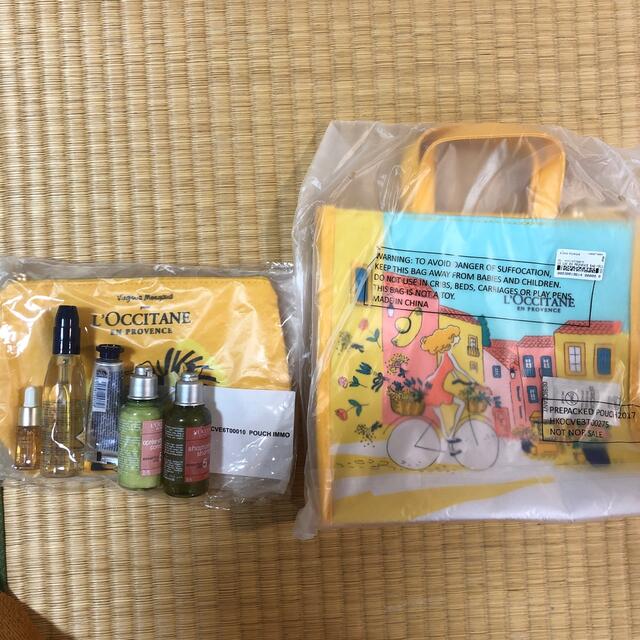 L'OCCITANE(ロクシタン)のロクシタンミニバッグ&ポーチSET レディースのファッション小物(ポーチ)の商品写真