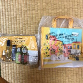 ロクシタン(L'OCCITANE)のロクシタンミニバッグ&ポーチSET(ポーチ)