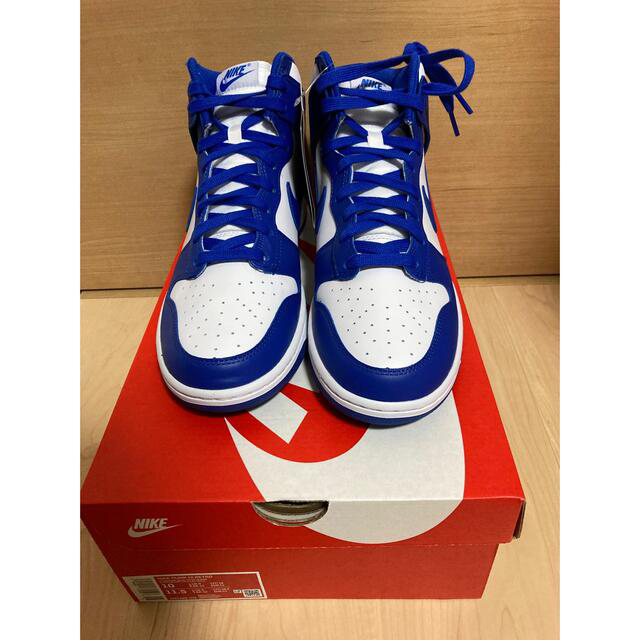 NIKE(ナイキ)の最終値下げ　Nike Dunk High game royal ゲームロイヤル メンズの靴/シューズ(スニーカー)の商品写真