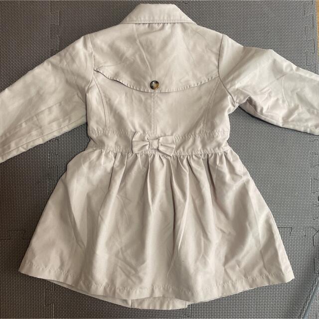 motherways(マザウェイズ)のトレンチコート　120センチ キッズ/ベビー/マタニティのキッズ服女の子用(90cm~)(ジャケット/上着)の商品写真