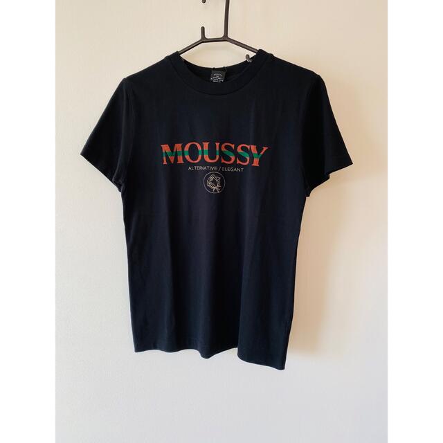 ヒロたん❤︎専用(*Ü*)MOUSSY マウジー  ロングロゴTシャツ/チュニック