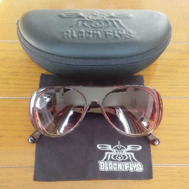 BLACK FLYS(ブラックフライズ)のサングラス ブラックフライBLACK FLY フライボンバーFLY BOMBER メンズのファッション小物(サングラス/メガネ)の商品写真