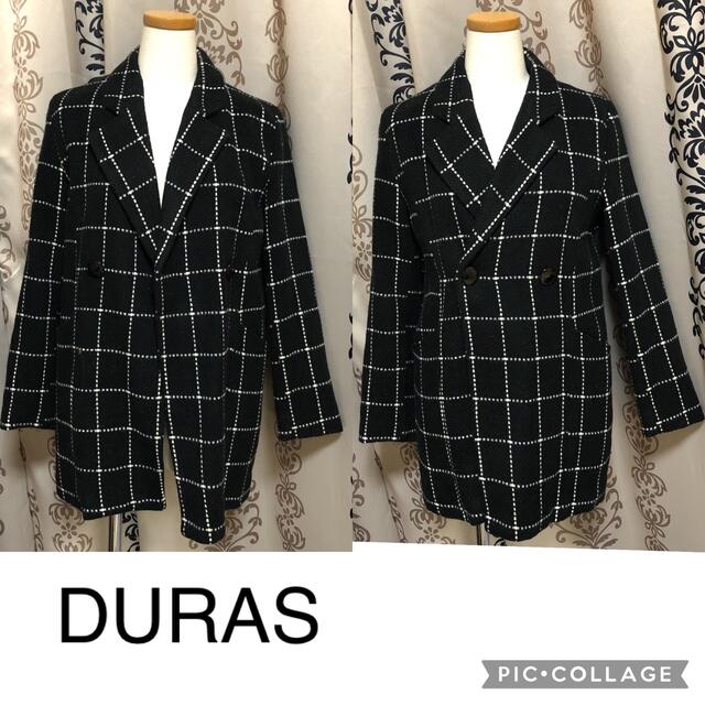 DURAS(デュラス)のデュラス♡チェックコート レディースのジャケット/アウター(チェスターコート)の商品写真