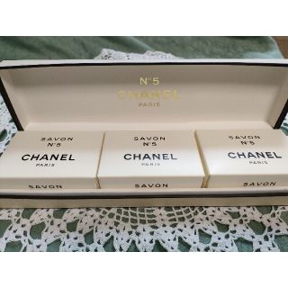 シャネル(CHANEL)のCHANEL／シャネル No.5 サボン 75g×3個(ボディソープ/石鹸)