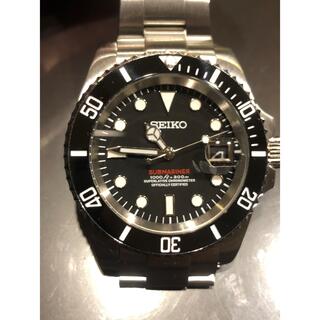 Seiko mod nh35ムーブメント搭載 セイコー 赤サブ ベンツ針 (腕時計(アナログ))