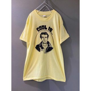 古着 ビンテージ 70s USA Tシャツ COOL IS 渋い 希少 美品(Tシャツ/カットソー(半袖/袖なし))