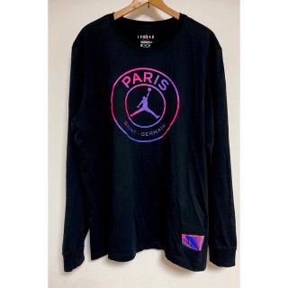 ナイキ(NIKE)の【美品】NIKE jordan PSGロングスリーブ（XXL）(Tシャツ/カットソー(半袖/袖なし))