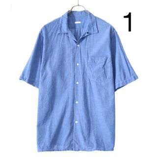 コモリ(COMOLI)の21SS コモリ ベタシャン オープンカラーシャツ 半袖シャツ(シャツ)