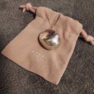 アメリヴィンテージ(Ameri VINTAGE)のAmeri Vintage WAXING MOON RING 9号 シルバー(リング(指輪))