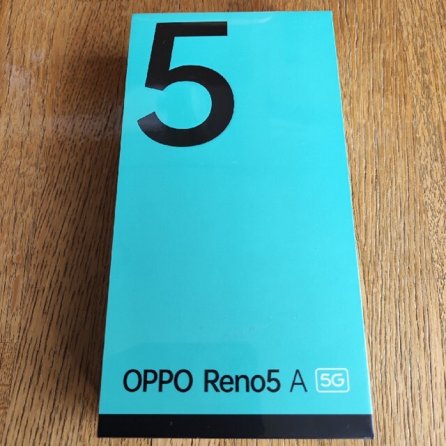 OPPO Reno5 A eSIM A103OP シルバーブラック 開封通電のみ-
