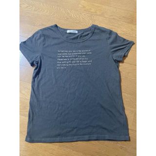 美品☆黒っぽいTシャツ(Tシャツ(半袖/袖なし))