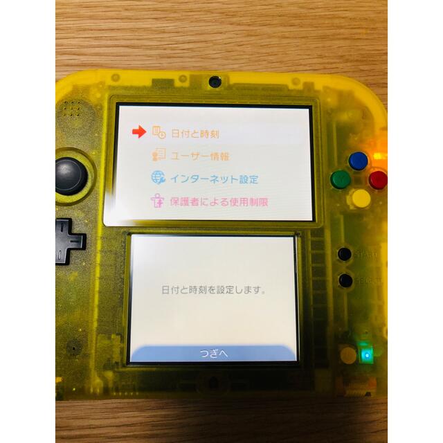 ニンテンドー2DS クリアイエロー　(ピカチュウ限定パック) 1