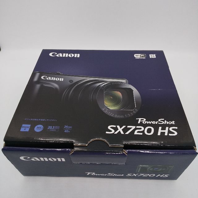 123型CMOS焦点距離【新品·未使用】Canon デジタルカメラ PSSX720HS(BK)