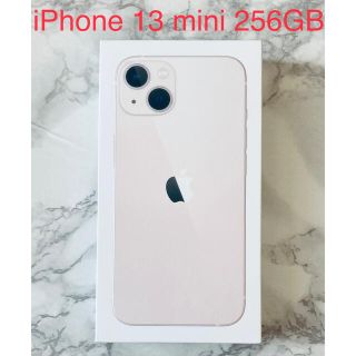 アイフォーン(iPhone)のiPhone13 mini 256GB 新品未使用 SIMフリー(スマートフォン本体)