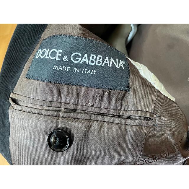 DOLCE&GABBANA(ドルチェアンドガッバーナ)のDOLCE & GABBANAコーディロイ テーラード ジャケット メンズのジャケット/アウター(テーラードジャケット)の商品写真