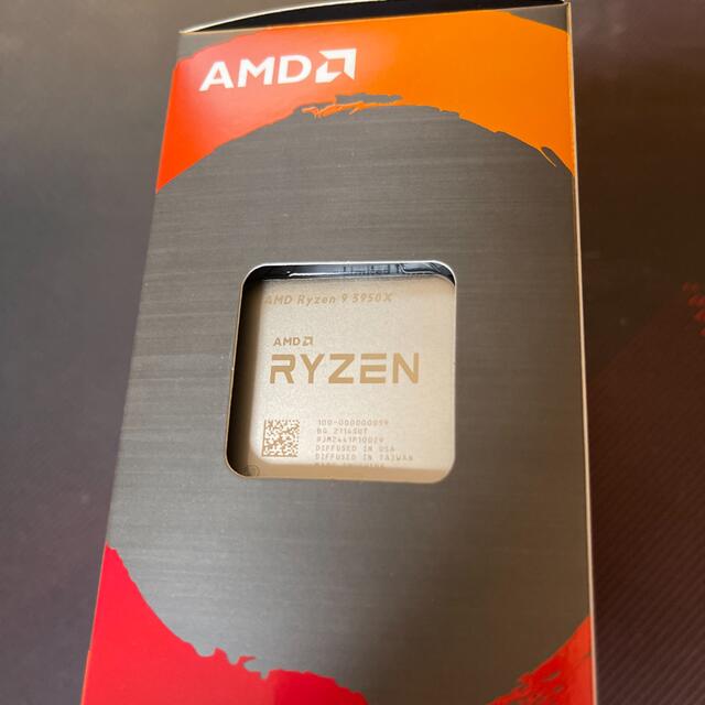 AMD Ryzen 9 5950X 新品未開封品 国内正規品PC/タブレット