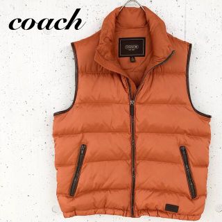 コーチ(COACH) ダウンジャケット(メンズ)（オレンジ/橙色系）の通販 2点 | コーチのメンズを買うならラクマ