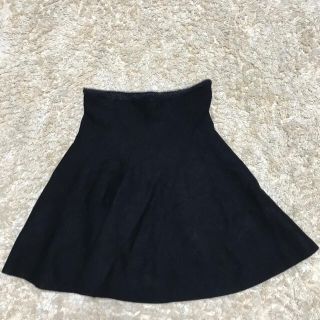 ザラ(ZARA)のZARA ニットスカート(ひざ丈スカート)