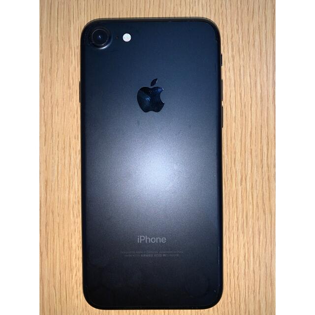 iPhone 7 Black 32 GB SIMフリージャンク - スマートフォン本体