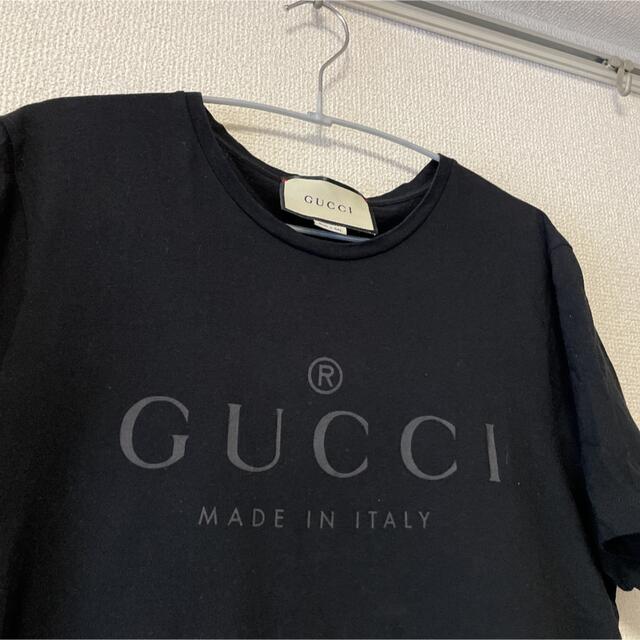 HOT人気 Gucci - 人気 GUCCI/グッチ Tシャツ ブラック 定価3.5万程の通販 by ほえ's shop｜グッチならラクマ 新作日本製
