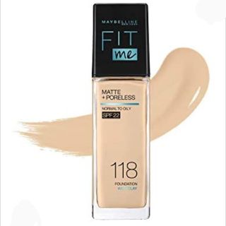 メイベリン(MAYBELLINE)の新品！メイベリン ニューヨーク フィットミー リキッドファンデーション 118(ファンデーション)