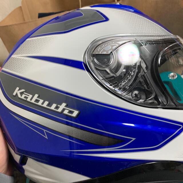 KAMUI(カムイ)の美品　Kabuto KAMUI-Ⅱ   カムイ2 XL 自動車/バイクのバイク(ヘルメット/シールド)の商品写真