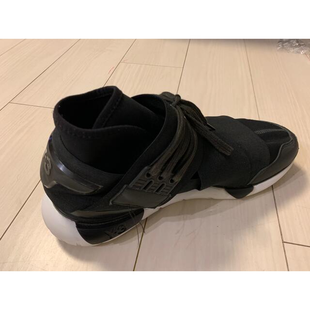 Y-3(ワイスリー)のY-3 QASA HIGH BLACK/WHITE 27.5cm メンズの靴/シューズ(スニーカー)の商品写真