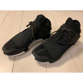 ワイスリー(Y-3)のY-3 QASA HIGH BLACK/WHITE 27.5cm(スニーカー)