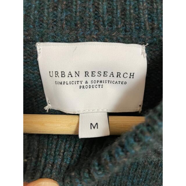 URBAN RESEARCH(アーバンリサーチ)のアーバンリサーチ　モックネックニット　Mサイズ メンズのトップス(ニット/セーター)の商品写真