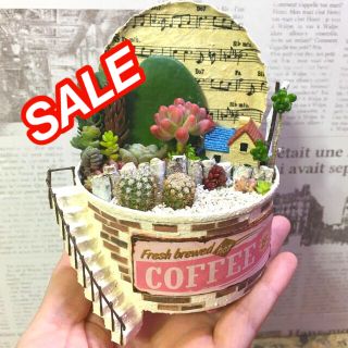 多肉寄せ植え リメイク缶(妖精の庭)の通販 by TANIKUKATSUDOU