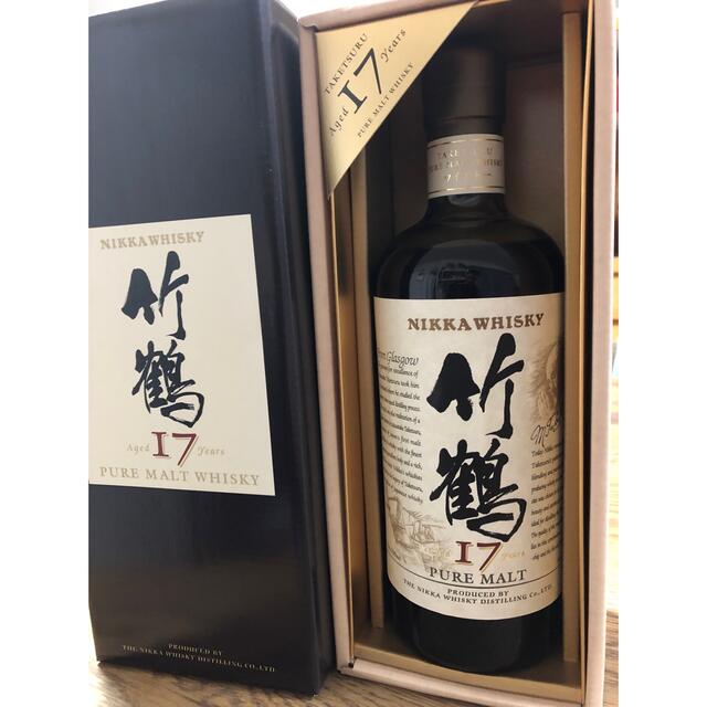 ニッカウヰスキー(ニッカウイスキー)の竹鶴17年　黒箱　未開封 食品/飲料/酒の酒(ウイスキー)の商品写真