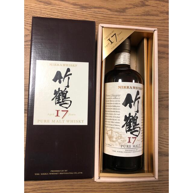 ニッカウヰスキー(ニッカウイスキー)の竹鶴17年　黒箱　未開封 食品/飲料/酒の酒(ウイスキー)の商品写真